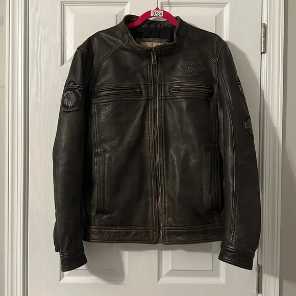 Men’s Leather Jacket - Picture 1 of 7